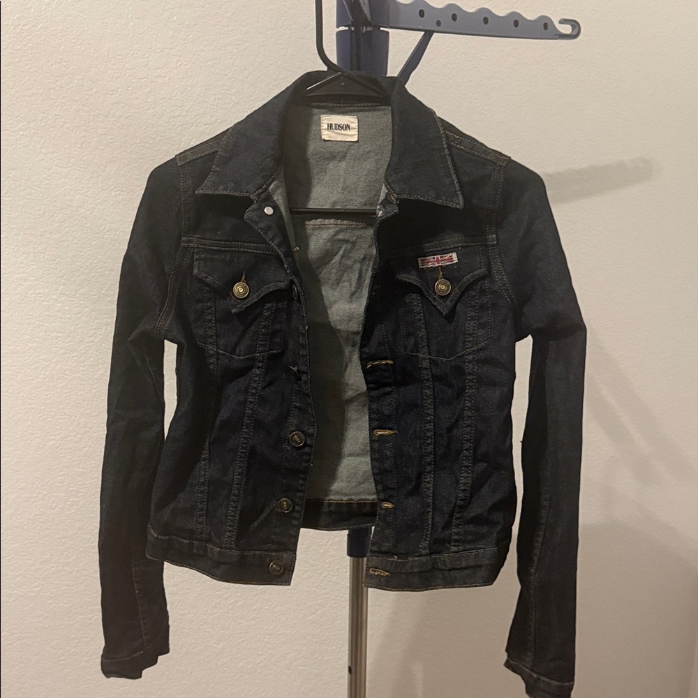 Hudson Jeans Kids Navy Denim Jacket